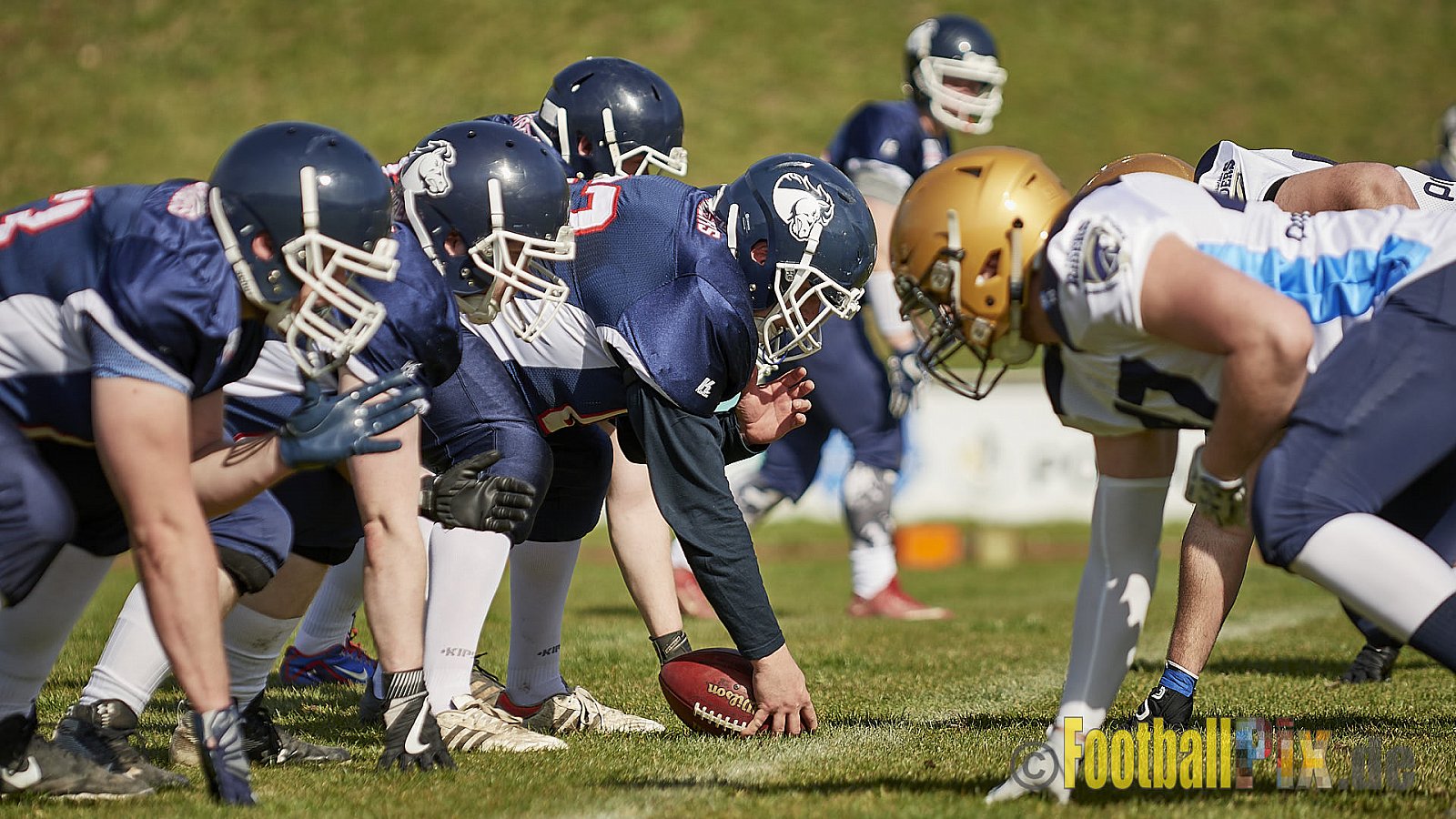 Recklinghausen Chargers vs. Schiefbahn Riders  - 07.04.2018 Pre-Season Game: Recklinghausen Chargers vs. Schiefbahn Riders (6:7)