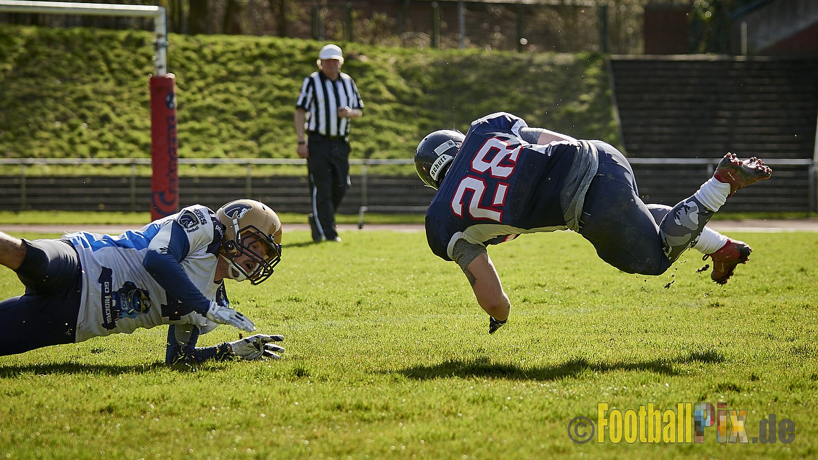 Recklinghausen Chargers vs. Schiefbahn Riders  - 07.04.2018 Pre-Season Game: Recklinghausen Chargers vs. Schiefbahn Riders (6:7)