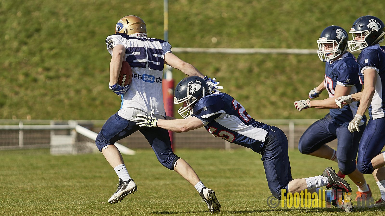 Recklinghausen Chargers vs. Schiefbahn Riders  - 07.04.2018 Pre-Season Game: Recklinghausen Chargers vs. Schiefbahn Riders (6:7)