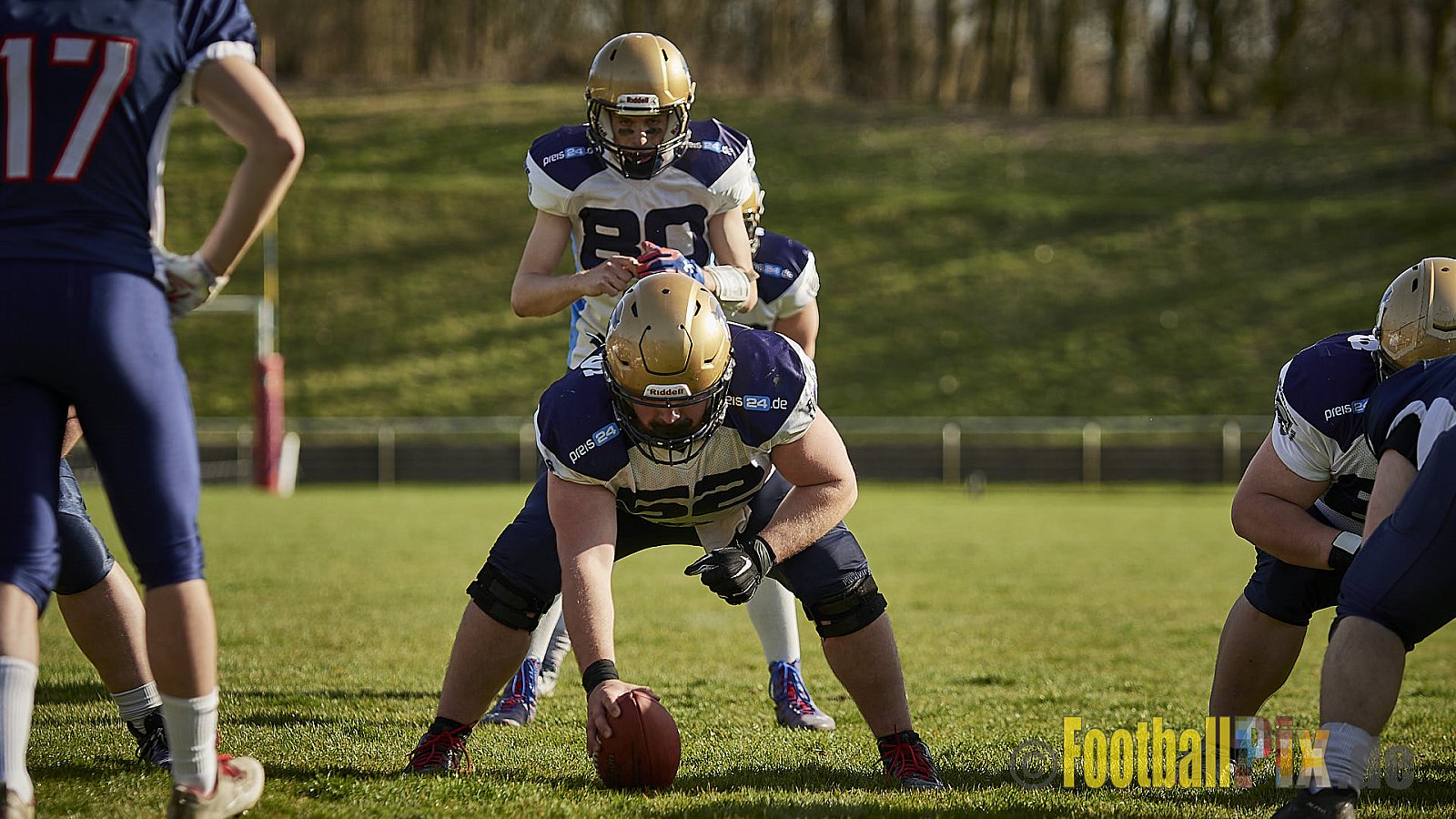 Recklinghausen Chargers vs. Schiefbahn Riders  - 07.04.2018 Pre-Season Game: Recklinghausen Chargers vs. Schiefbahn Riders (6:7)