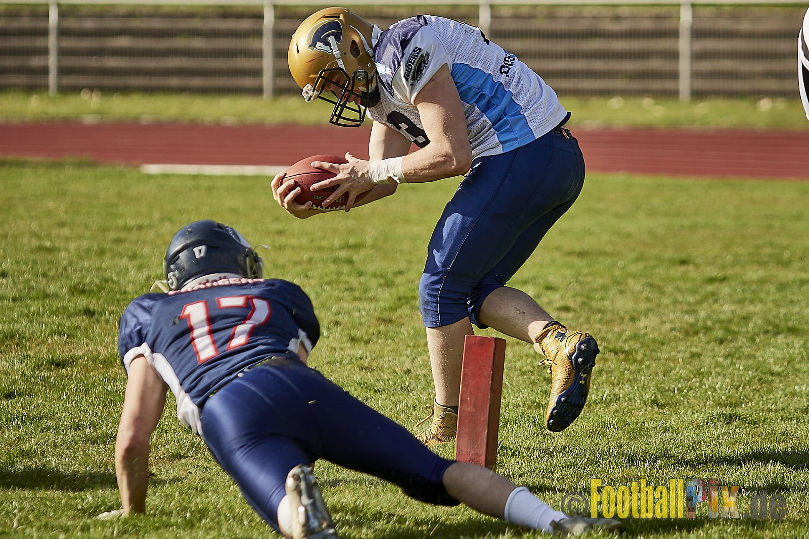 Recklinghausen Chargers vs. Schiefbahn Riders  - 07.04.2018 Pre-Season Game: Recklinghausen Chargers vs. Schiefbahn Riders (6:7)