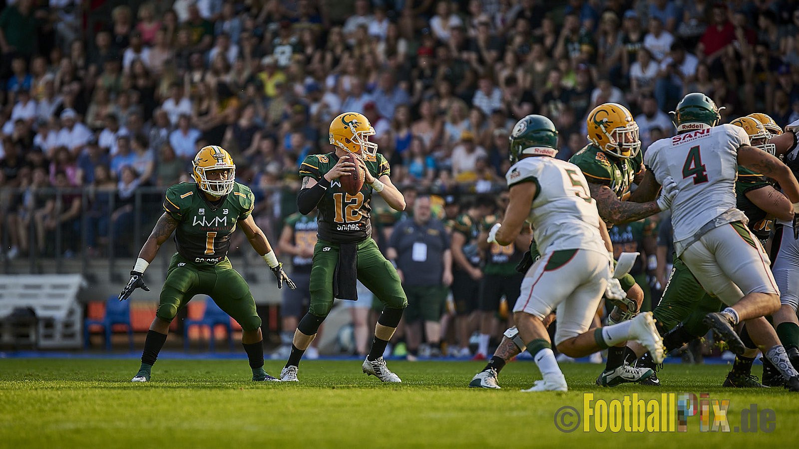 Cologne Crocodiles vs. Kiel Baltic Hurricanes  - 21.04.2018 GFL Nord: Cologne Crocodiles vs. Kiel Baltic Hurricanes (32:14)