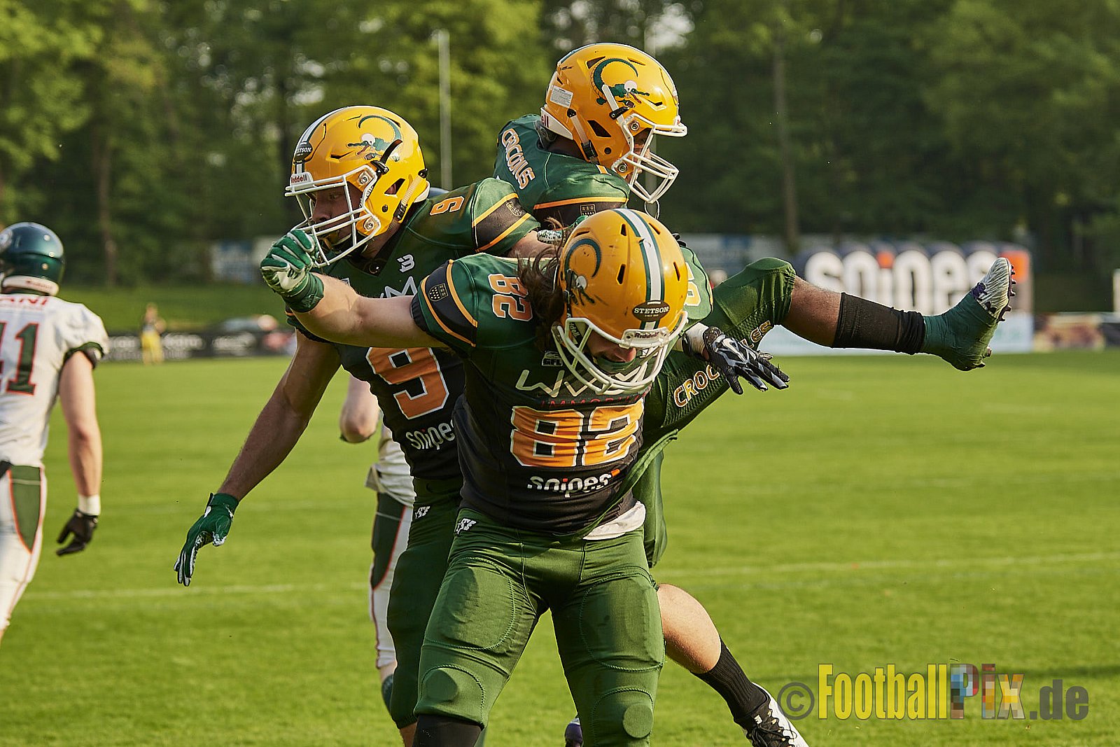 Cologne Crocodiles vs. Kiel Baltic Hurricanes  - 21.04.2018 GFL Nord: Cologne Crocodiles vs. Kiel Baltic Hurricanes (32:14)