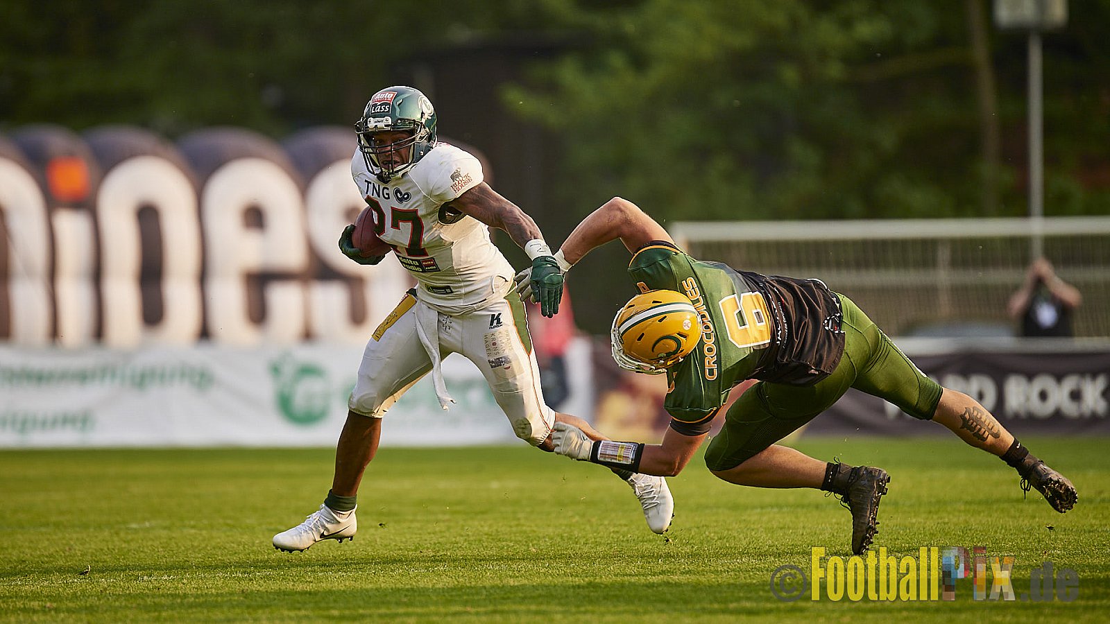 Cologne Crocodiles vs. Kiel Baltic Hurricanes  - 21.04.2018 GFL Nord: Cologne Crocodiles vs. Kiel Baltic Hurricanes (32:14)