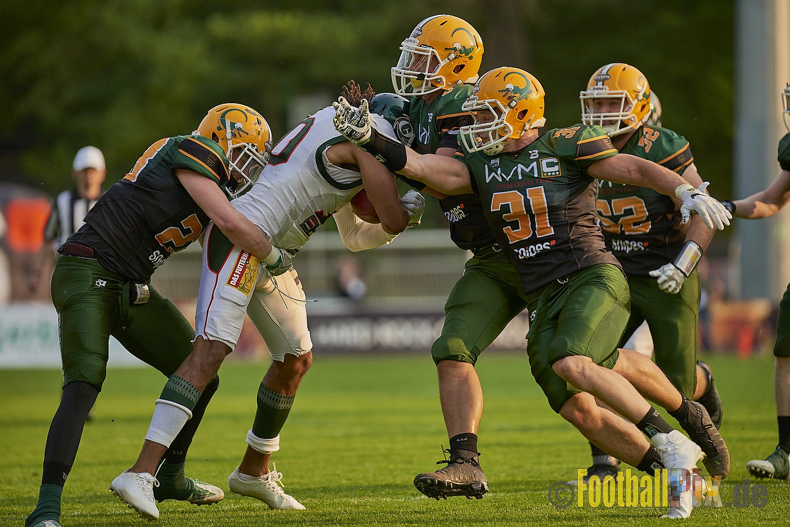 Cologne Crocodiles vs. Kiel Baltic Hurricanes  - 21.04.2018 GFL Nord: Cologne Crocodiles vs. Kiel Baltic Hurricanes (32:14)