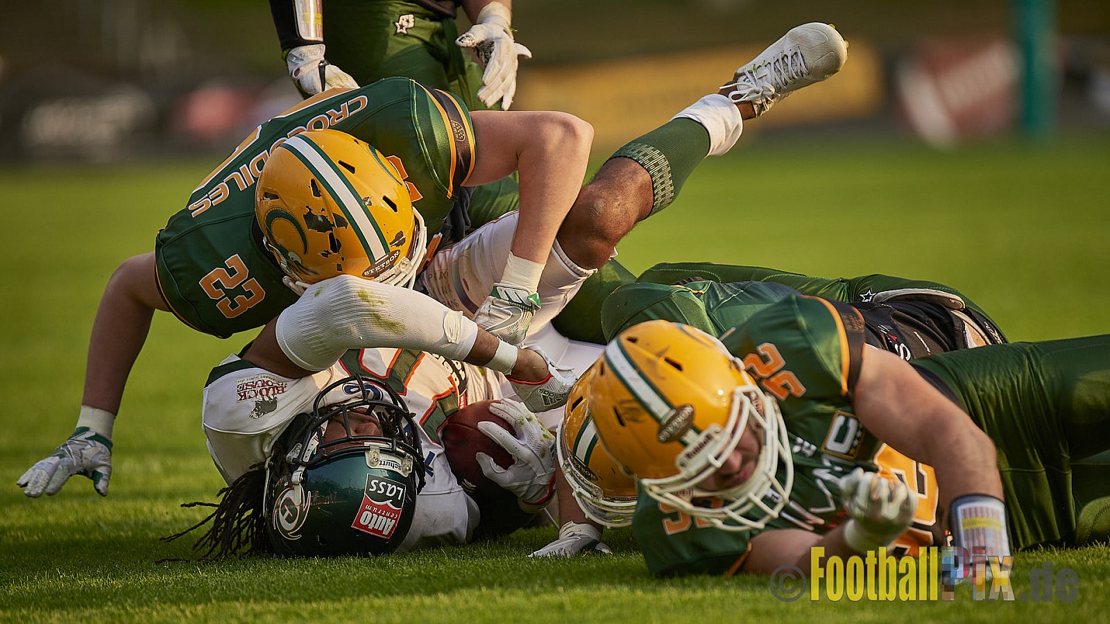 Cologne Crocodiles vs. Kiel Baltic Hurricanes  - 21.04.2018 GFL Nord: Cologne Crocodiles vs. Kiel Baltic Hurricanes (32:14)