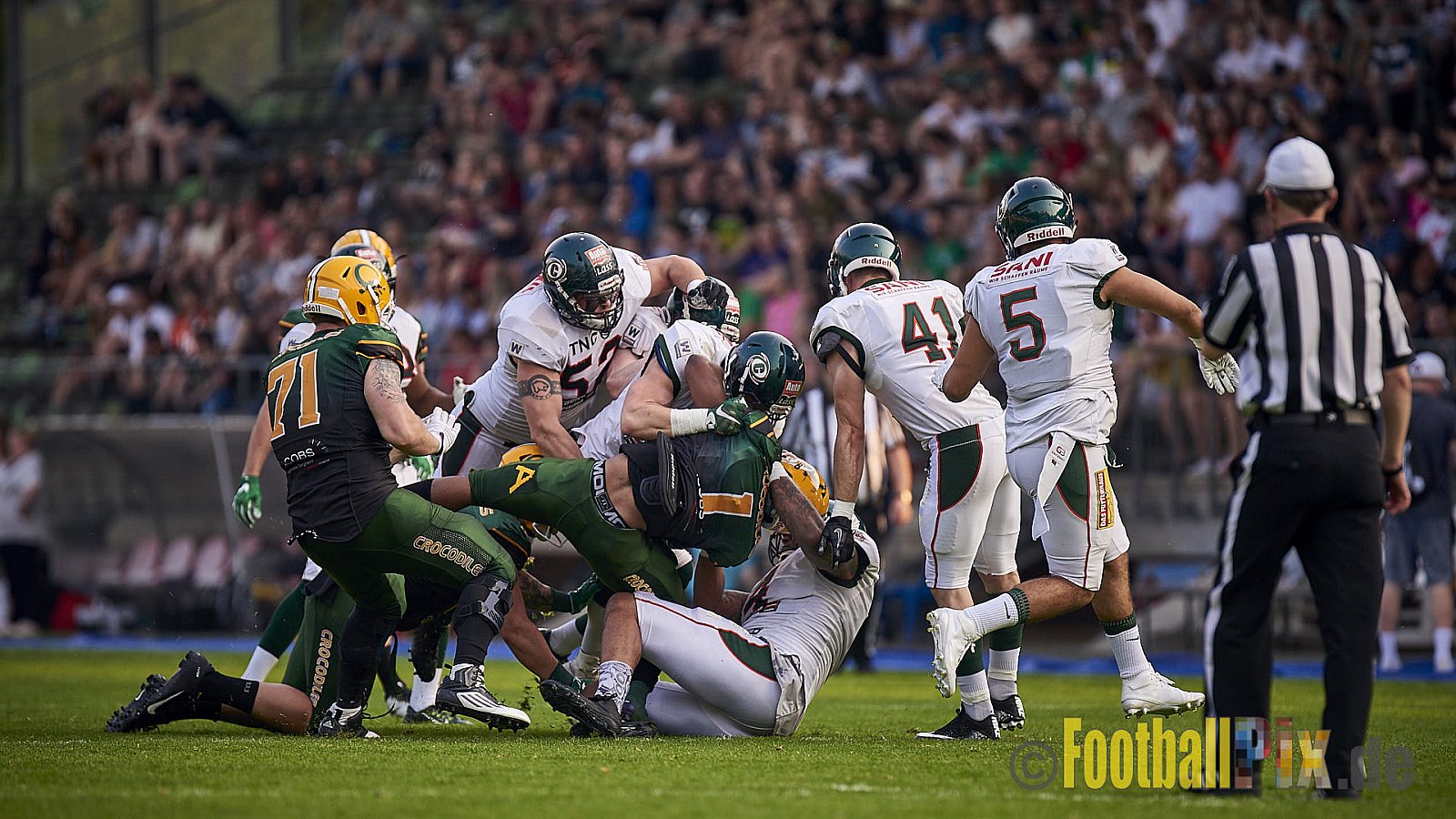 Cologne Crocodiles vs. Kiel Baltic Hurricanes  - 21.04.2018 GFL Nord: Cologne Crocodiles vs. Kiel Baltic Hurricanes (32:14)
