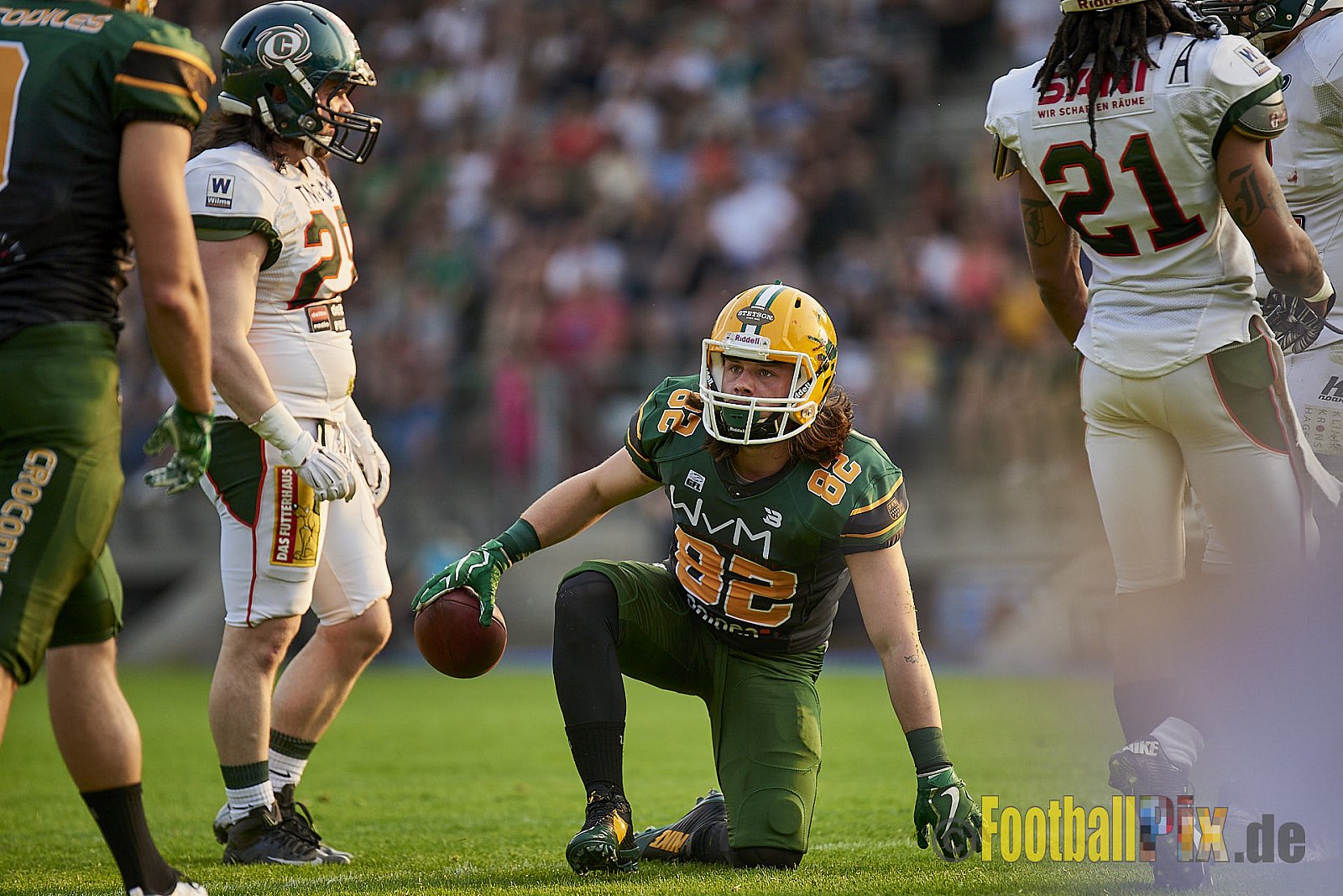 Cologne Crocodiles vs. Kiel Baltic Hurricanes  - 21.04.2018 GFL Nord: Cologne Crocodiles vs. Kiel Baltic Hurricanes (32:14)