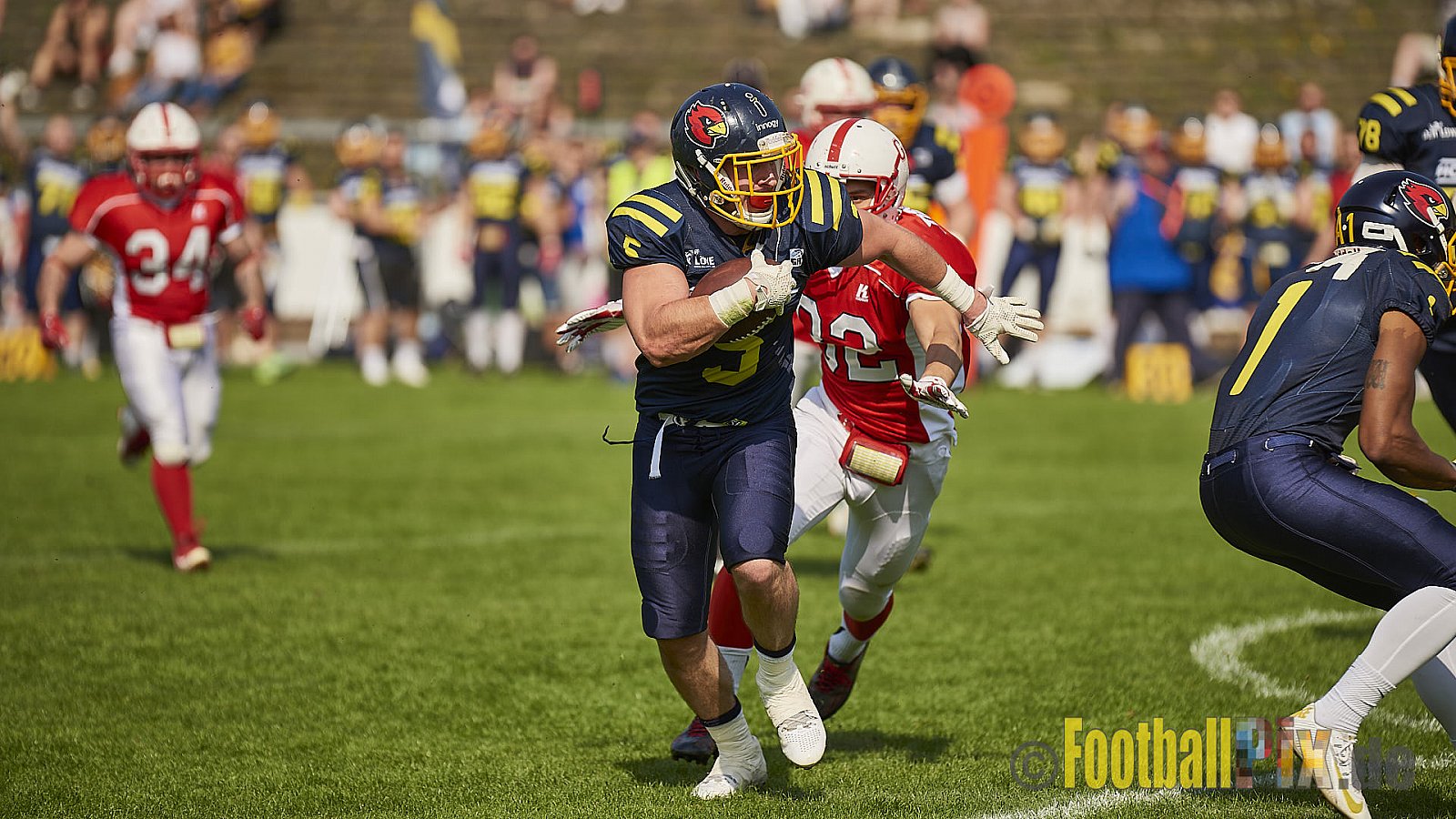 Gelsenkirchen Devils vs. Essen Assindia Cardinals - 21.04.2018 RL NRW: Gelsenkirchen Devils vs. Essen Assindia Cardinals (0:34)