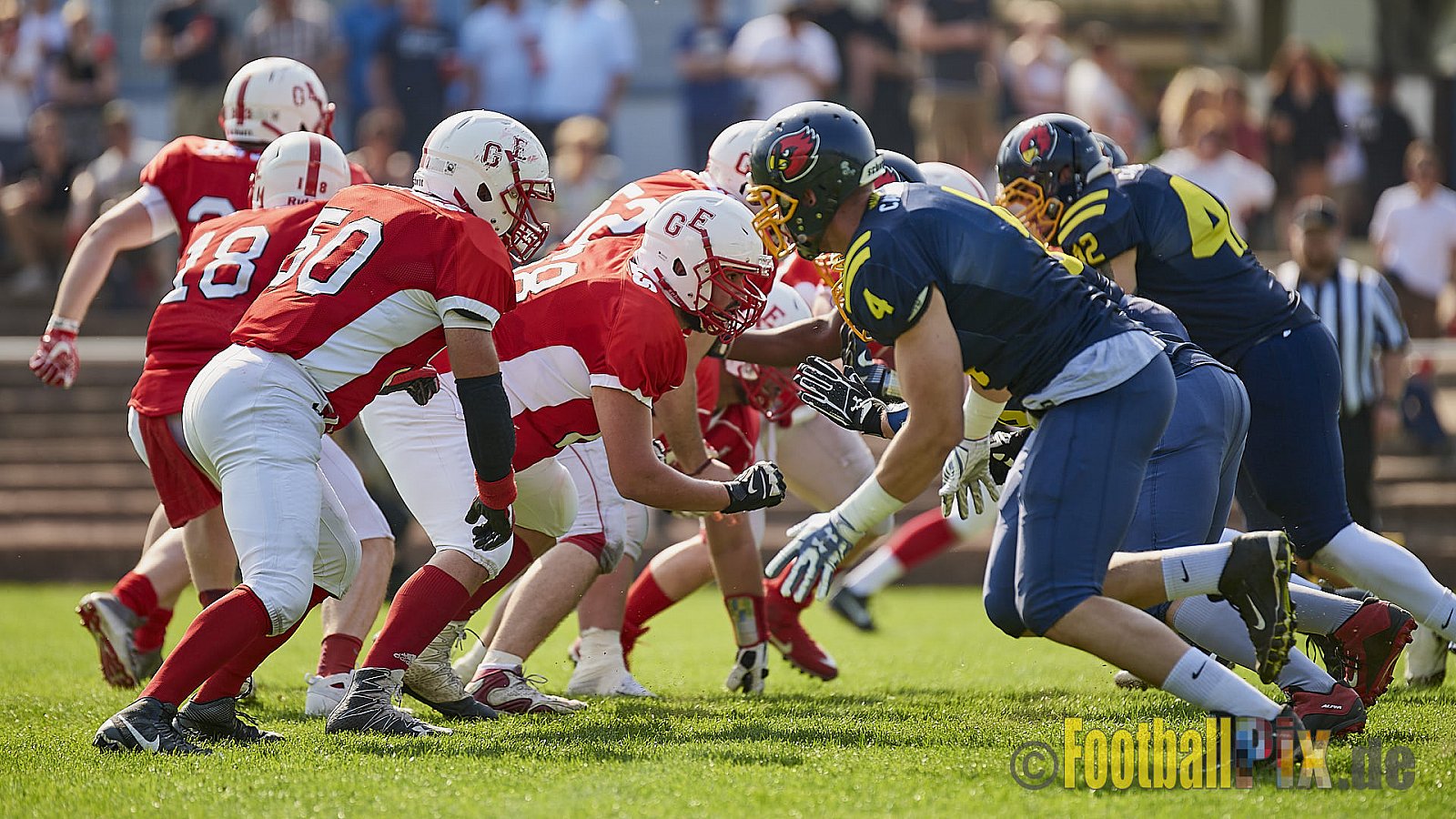 Gelsenkirchen Devils vs. Essen Assindia Cardinals - 21.04.2018 RL NRW: Gelsenkirchen Devils vs. Essen Assindia Cardinals (0:34)