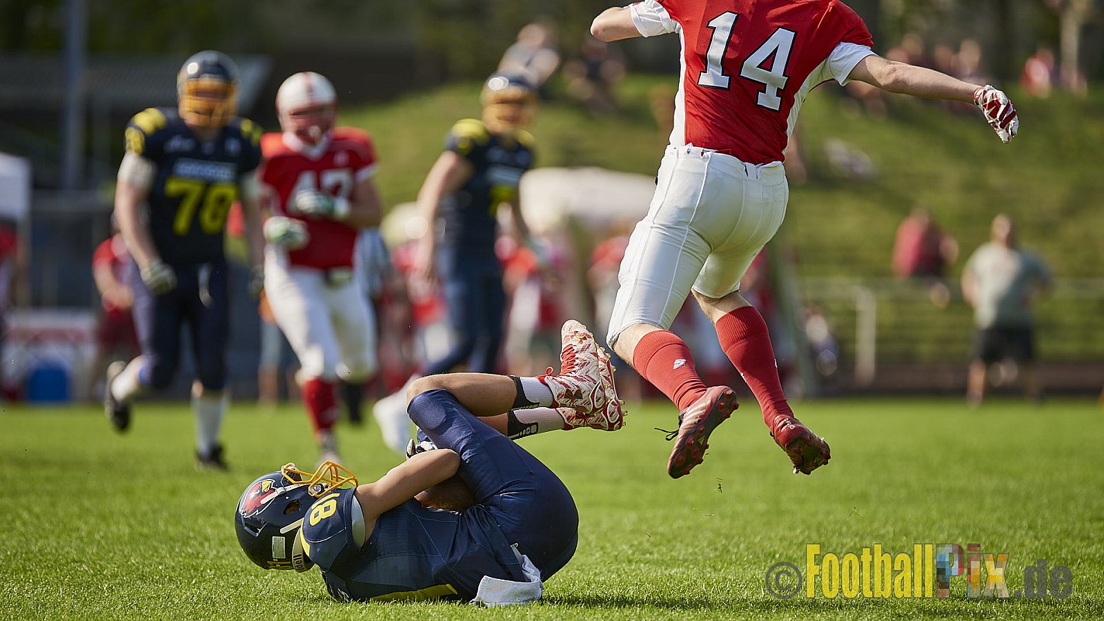 Gelsenkirchen Devils vs. Essen Assindia Cardinals - 21.04.2018 RL NRW: Gelsenkirchen Devils vs. Essen Assindia Cardinals (0:34)