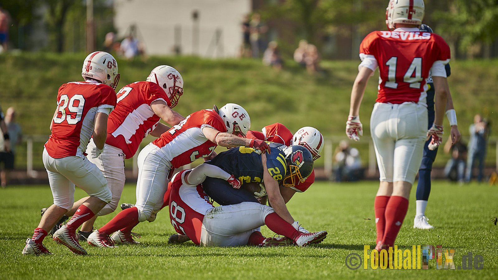 Gelsenkirchen Devils vs. Essen Assindia Cardinals - 21.04.2018 RL NRW: Gelsenkirchen Devils vs. Essen Assindia Cardinals (0:34)