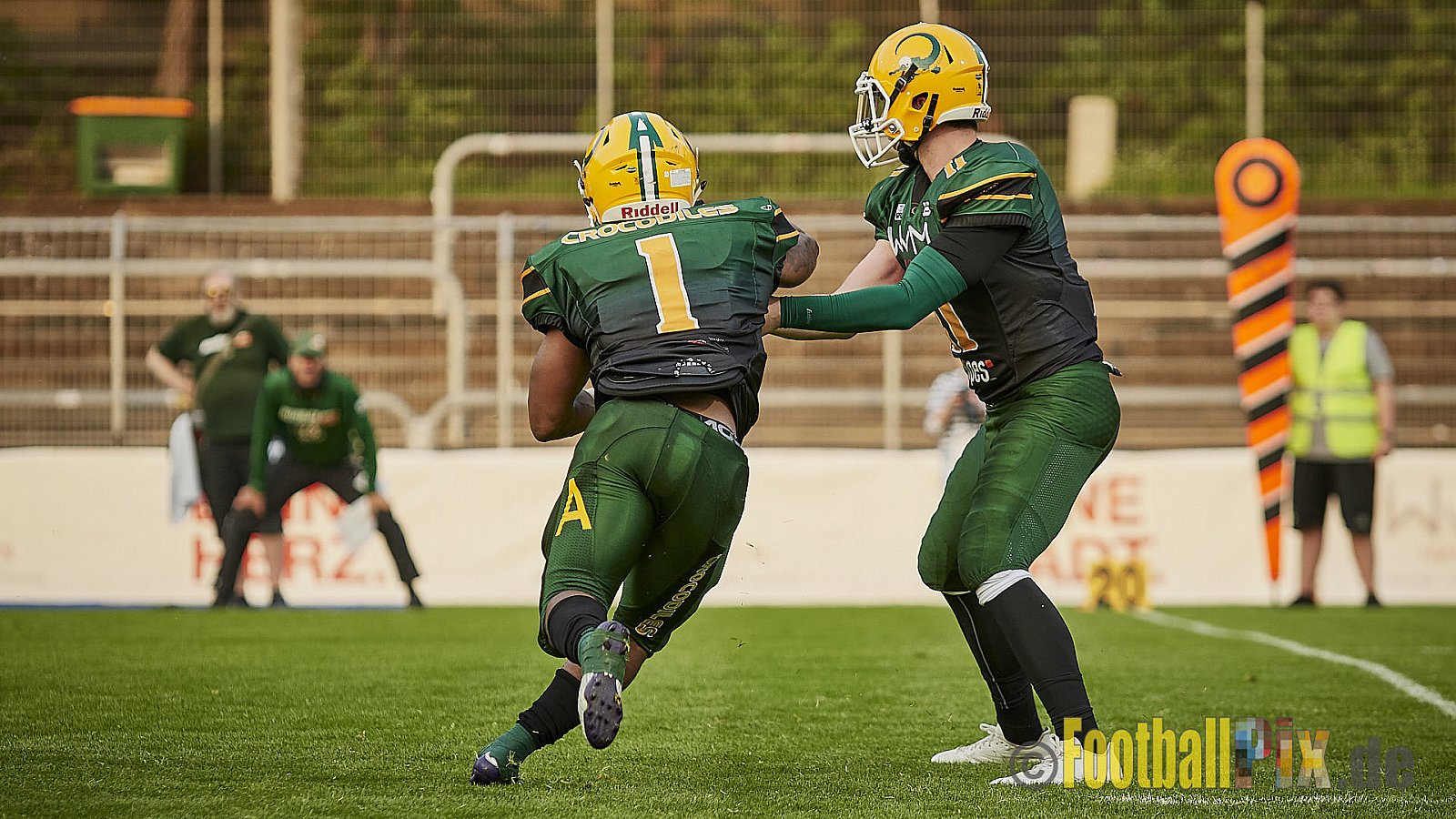 Cologne Crocodiles vs. Kiel Baltic Hurricanes  - 21.04.2018 GFL Nord: Cologne Crocodiles vs. Kiel Baltic Hurricanes (32:14)