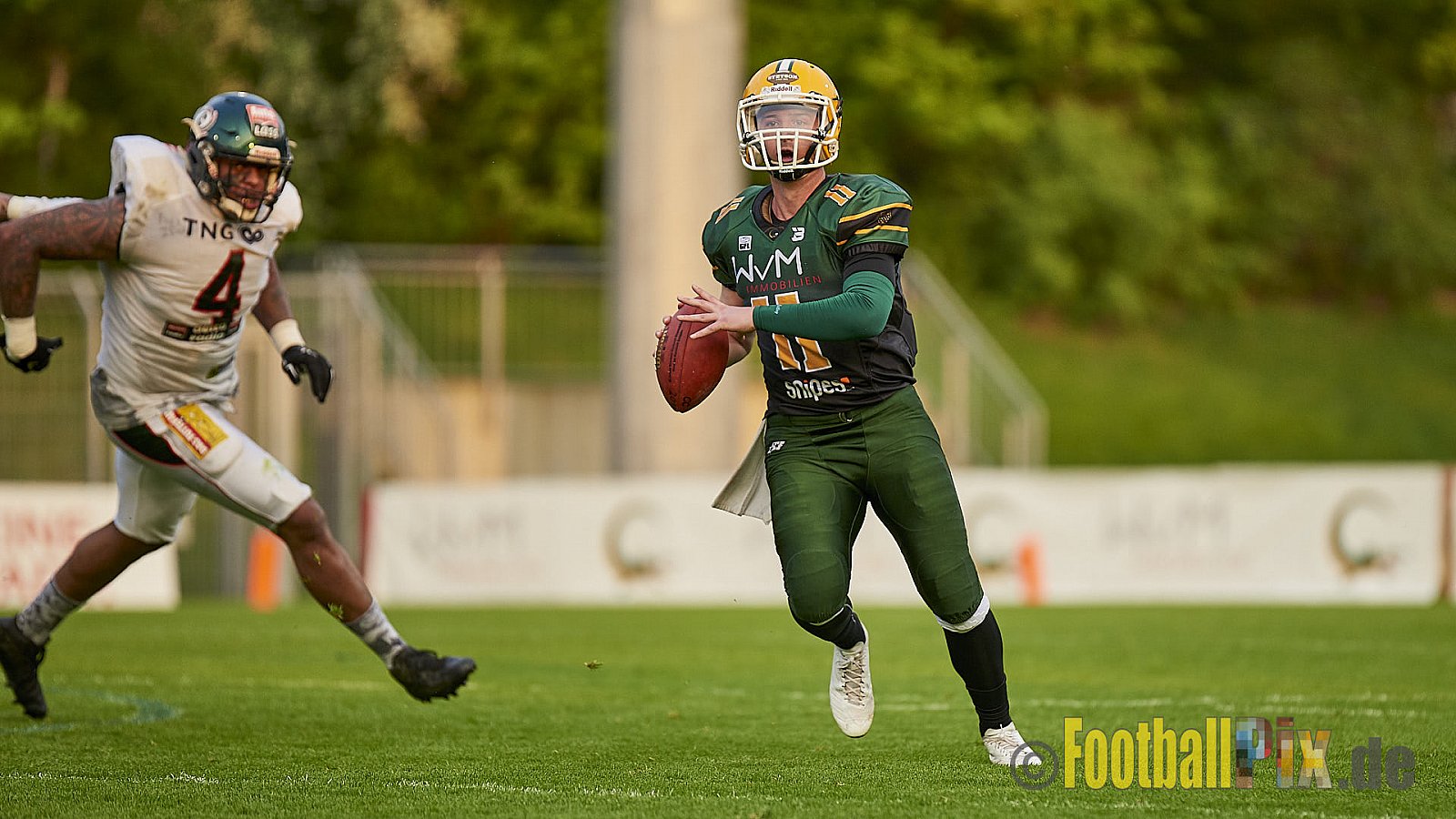Cologne Crocodiles vs. Kiel Baltic Hurricanes  - 21.04.2018 GFL Nord: Cologne Crocodiles vs. Kiel Baltic Hurricanes (32:14)