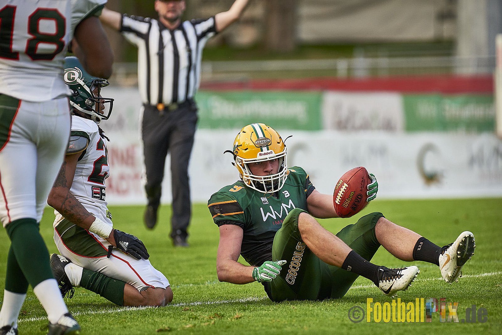 Cologne Crocodiles vs. Kiel Baltic Hurricanes  - 21.04.2018 GFL Nord: Cologne Crocodiles vs. Kiel Baltic Hurricanes (32:14)