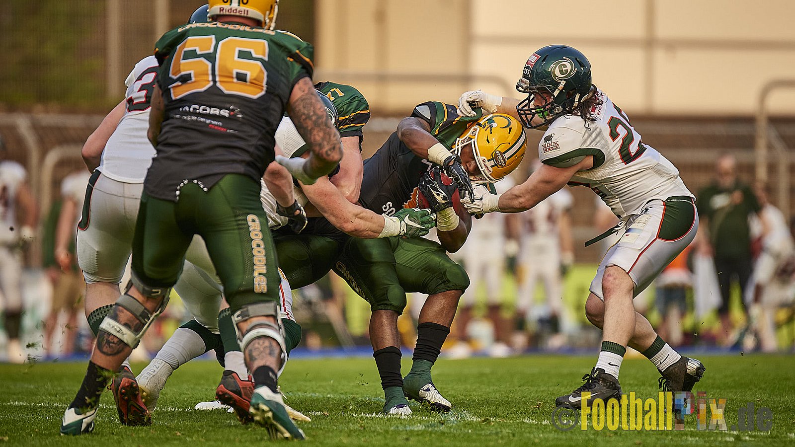 Cologne Crocodiles vs. Kiel Baltic Hurricanes  - 21.04.2018 GFL Nord: Cologne Crocodiles vs. Kiel Baltic Hurricanes (32:14)