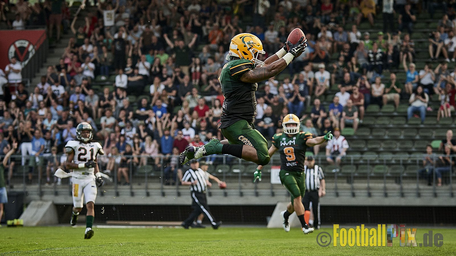 Cologne Crocodiles vs. Kiel Baltic Hurricanes  - 21.04.2018 GFL Nord: Cologne Crocodiles vs. Kiel Baltic Hurricanes (32:14)