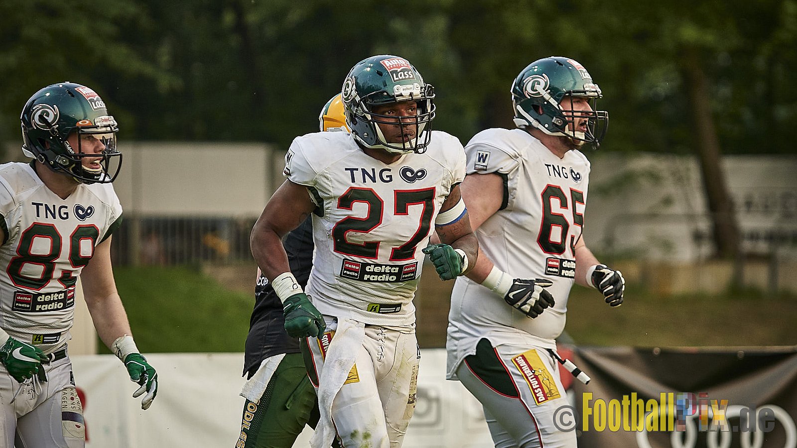 Cologne Crocodiles vs. Kiel Baltic Hurricanes  - 21.04.2018 GFL Nord: Cologne Crocodiles vs. Kiel Baltic Hurricanes (32:14)