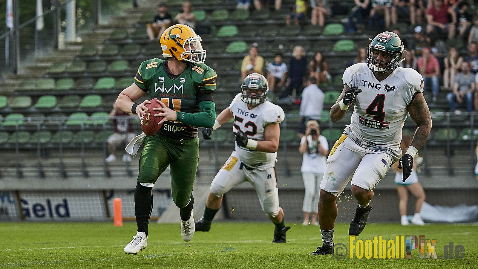 Cologne Crocodiles vs. Kiel Baltic Hurricanes  - 21.04.2018 GFL Nord: Cologne Crocodiles vs. Kiel Baltic Hurricanes (32:14)