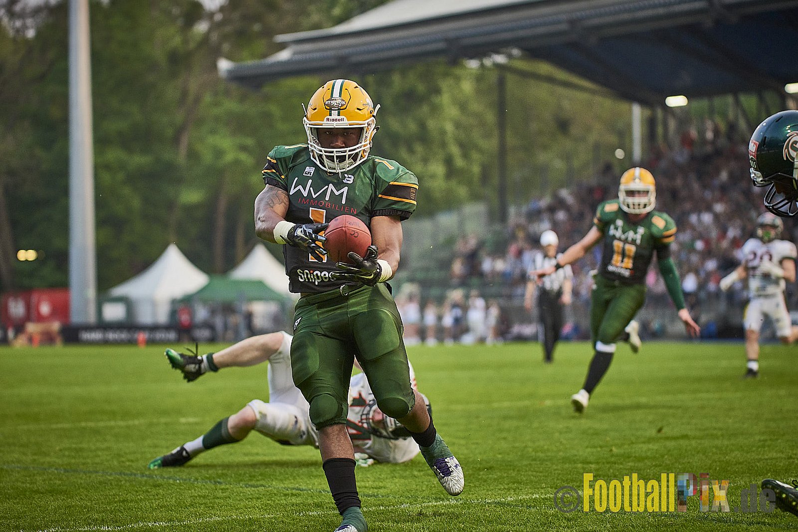 Cologne Crocodiles vs. Kiel Baltic Hurricanes  - 21.04.2018 GFL Nord: Cologne Crocodiles vs. Kiel Baltic Hurricanes (32:14)