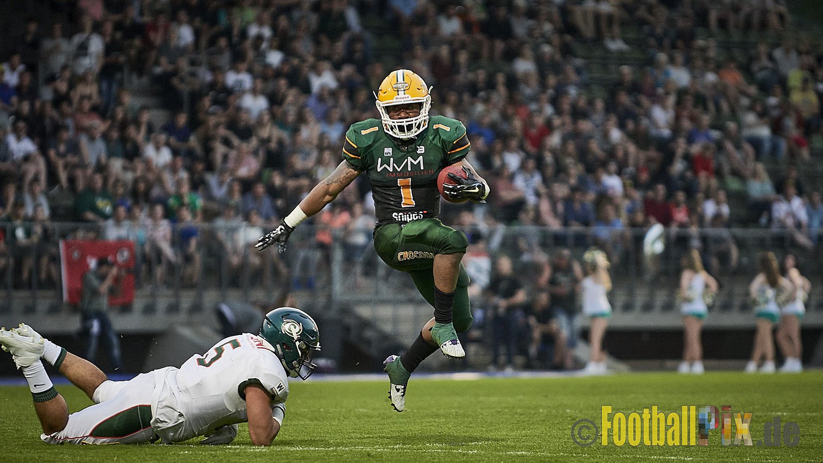 Cologne Crocodiles vs. Kiel Baltic Hurricanes  - 21.04.2018 GFL Nord: Cologne Crocodiles vs. Kiel Baltic Hurricanes (32:14)