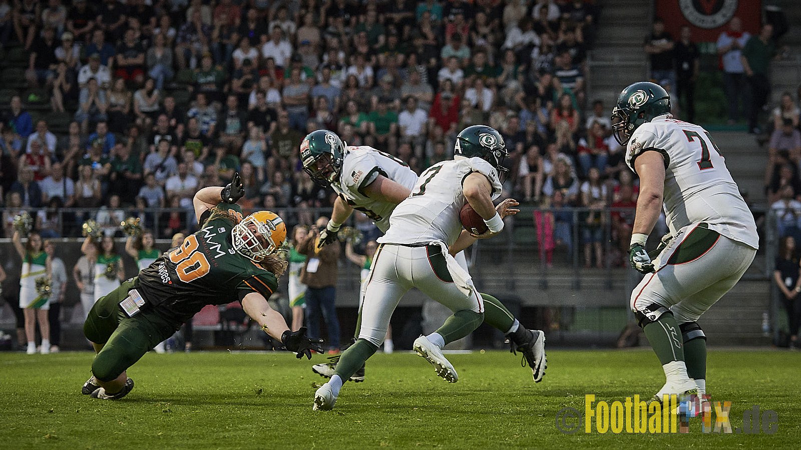 Cologne Crocodiles vs. Kiel Baltic Hurricanes  - 21.04.2018 GFL Nord: Cologne Crocodiles vs. Kiel Baltic Hurricanes (32:14)