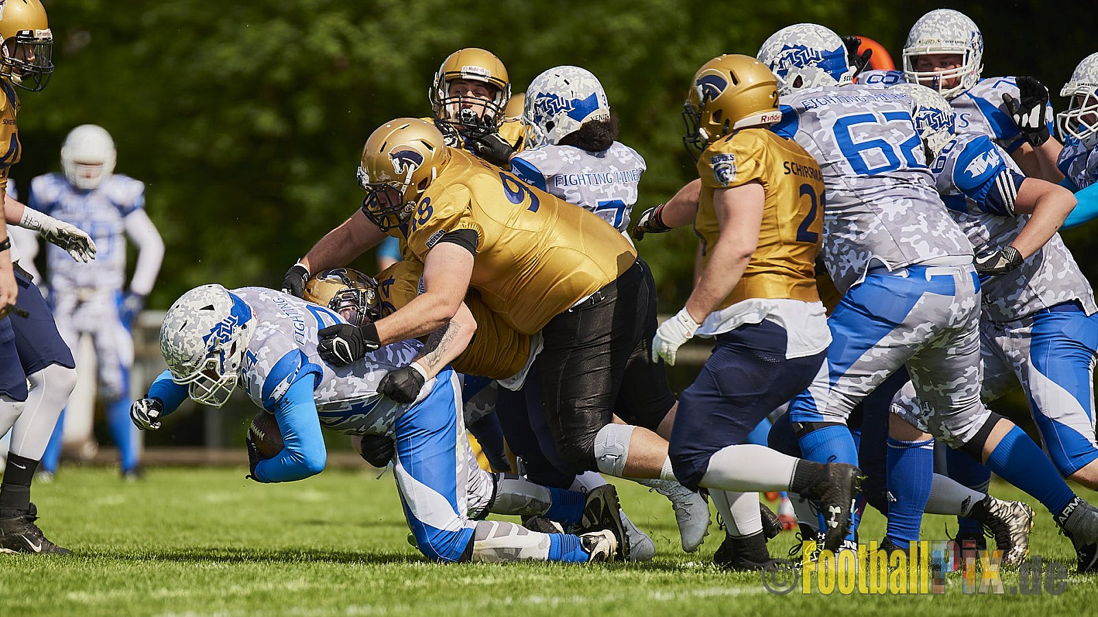 Schiefbahn Riders vs. Witterschlick Fighting Miners - SchiefbahnRidersVsWitterschlickFightingMiners