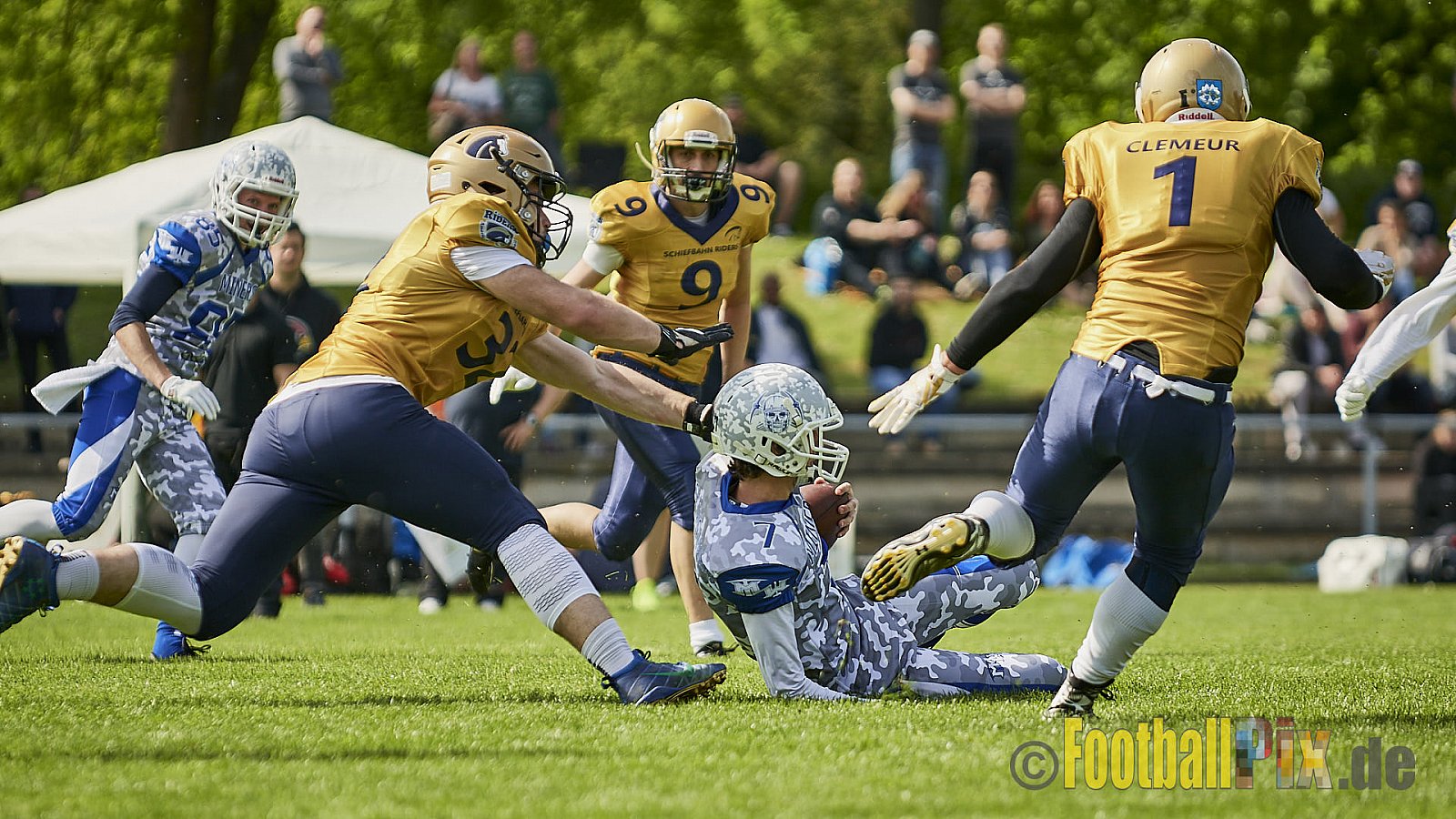 Schiefbahn Riders vs. Witterschlick Fighting Miners - SchiefbahnRidersVsWitterschlickFightingMiners