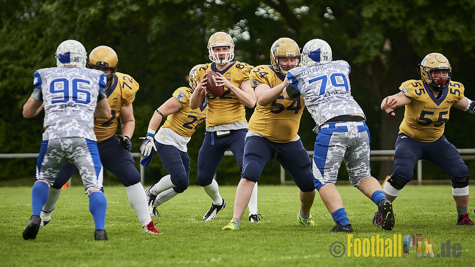 Schiefbahn Riders vs. Witterschlick Fighting Miners - SchiefbahnRidersVsWitterschlickFightingMiners