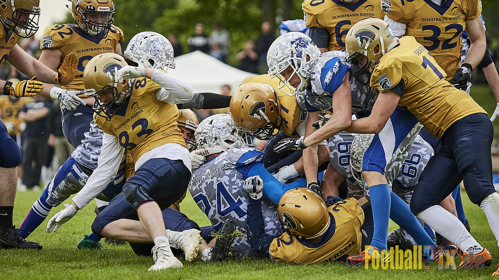 Schiefbahn Riders vs. Witterschlick Fighting Miners - SchiefbahnRidersVsWitterschlickFightingMiners