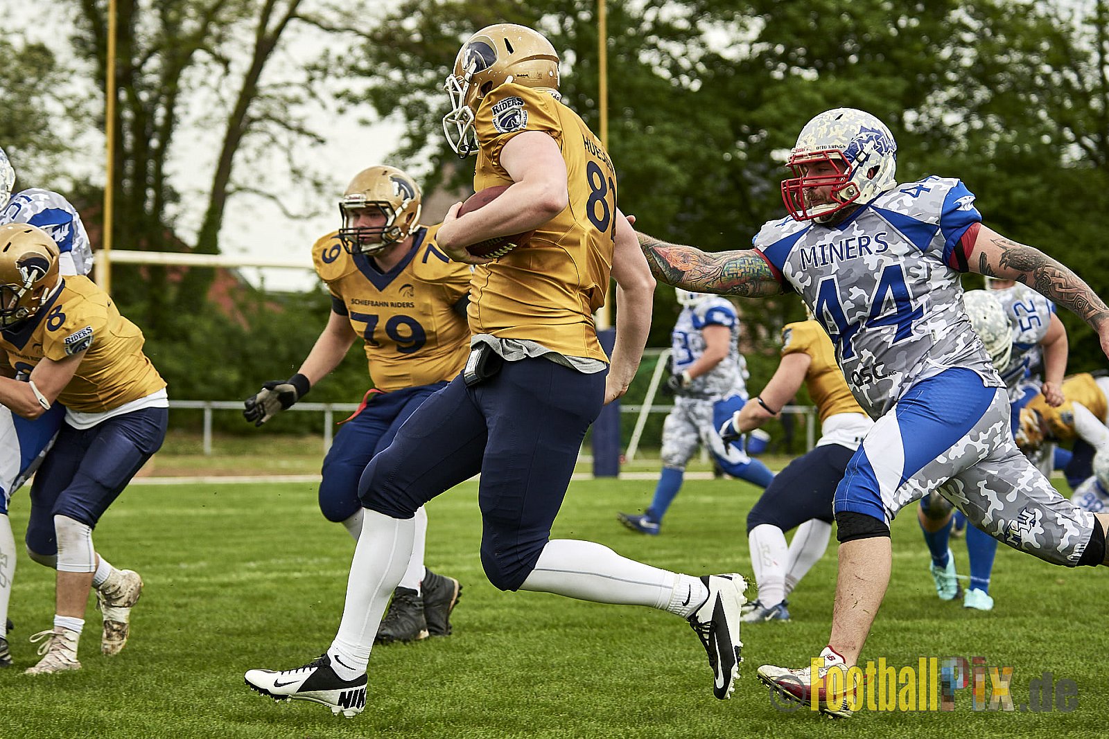 Schiefbahn Riders vs. Witterschlick Fighting Miners - SchiefbahnRidersVsWitterschlickFightingMiners