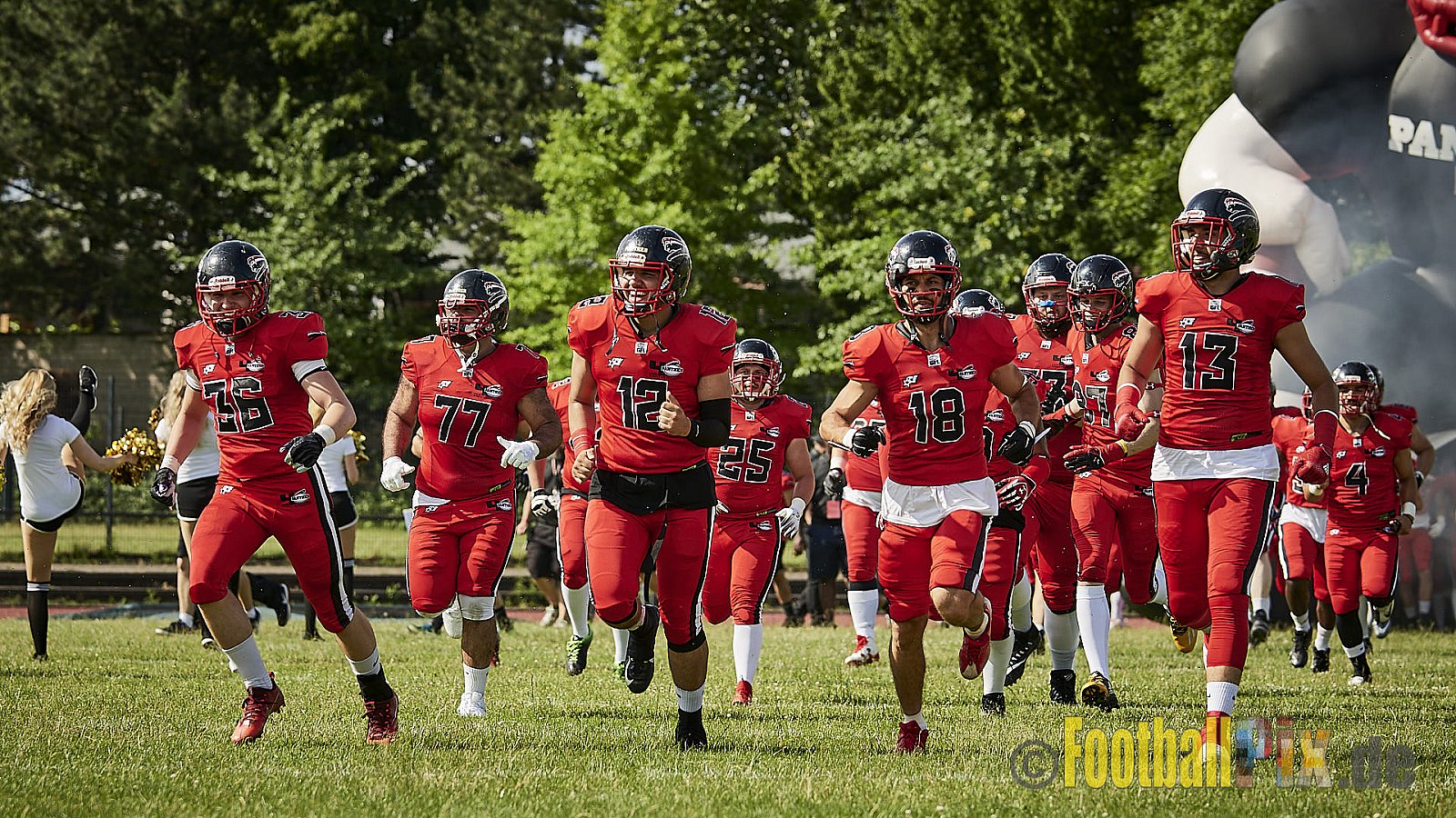 Düsseldorf Panther vs. Solingen Paladins - DPantherVsSolingenPaladins