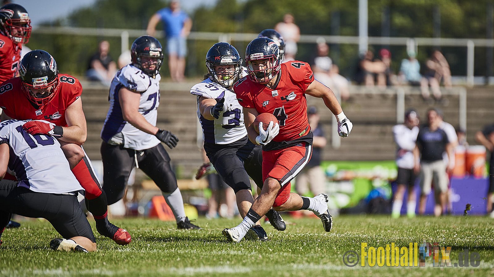 Düsseldorf Panther vs. Langenfeld Longhorns - DPantherVsLangenfeldLonghorns