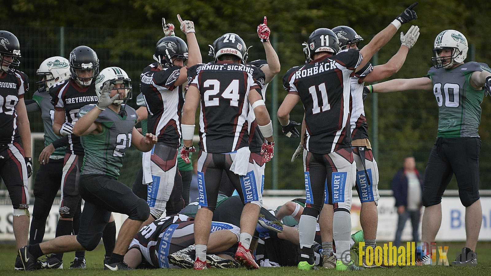 Wuppertal Greyhounds vs. Mülheim Shamrocks - WuppertalGreyhoundsVsMhShamrocks