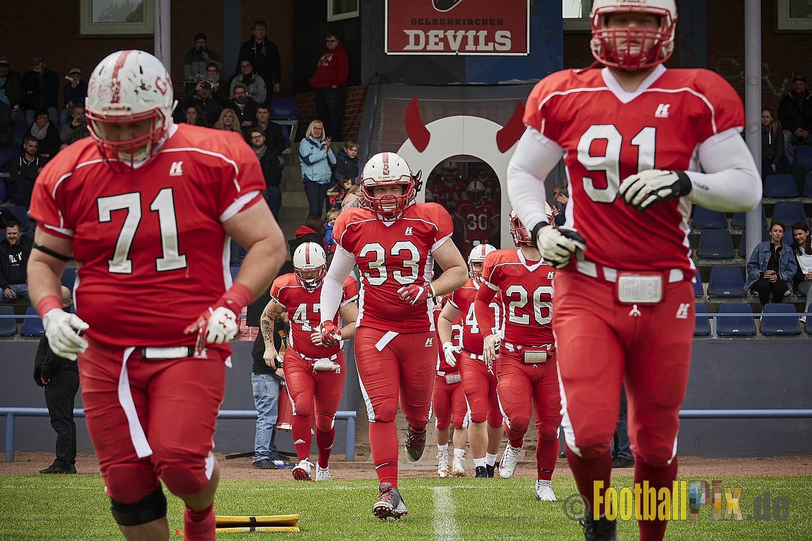 Gelsenkirchen Devils vs. Essen Assindia Cardinals - GelsenkirchenDevilsVsEssenAssindiaCardinals
