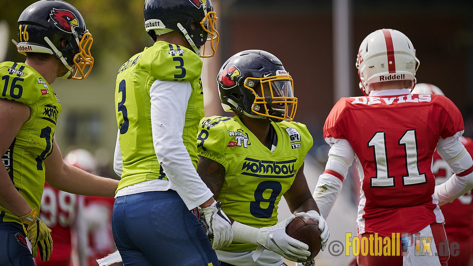 Gelsenkirchen Devils vs. Essen Assindia Cardinals - GelsenkirchenDevilsVsEssenAssindiaCardinals