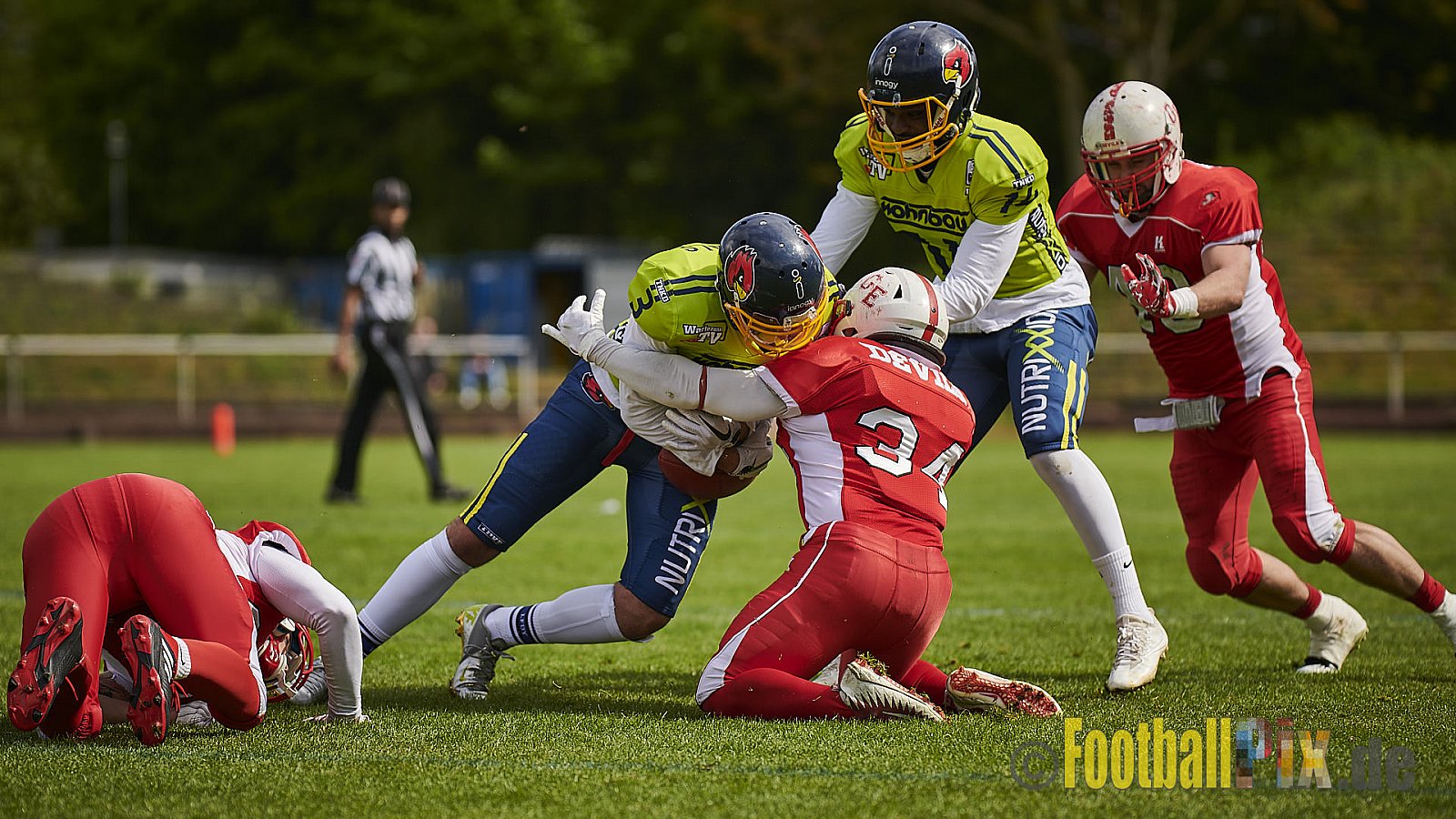 Gelsenkirchen Devils vs. Essen Assindia Cardinals - GelsenkirchenDevilsVsEssenAssindiaCardinals