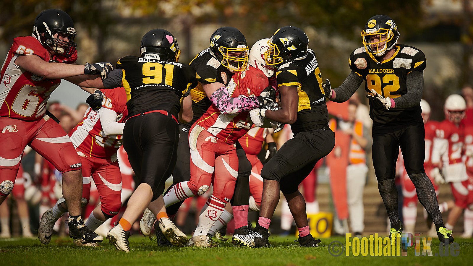Düsseldorf Bulldozer vs. Münster Mammuts - DBulldozerVsMMammuts