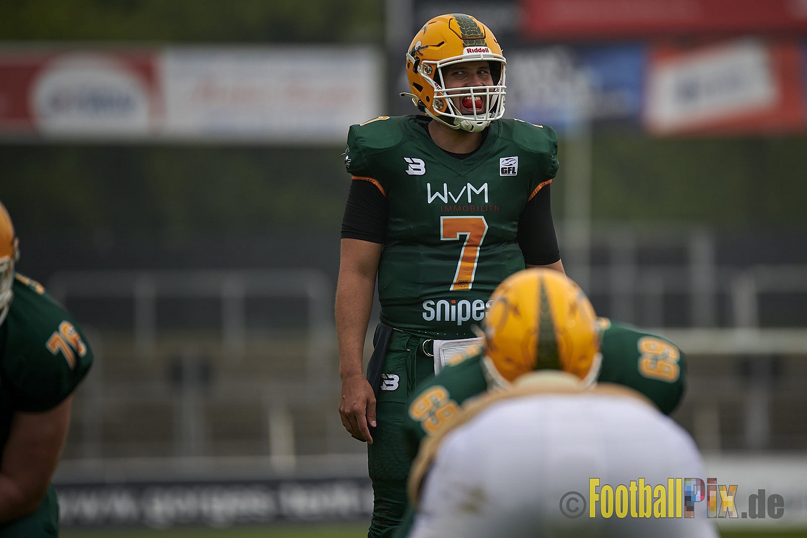 German Football League 2021 Cologne Crocodiles vs. Dresden Monarchs im Südstadion, Vorgebirgstraße 76, 50969 Köln, Punkte Endstand 48 : 41.
[Bildnummer: 2021-06-05_0164] - CologneCrocodilesVsDresdenMonarchs