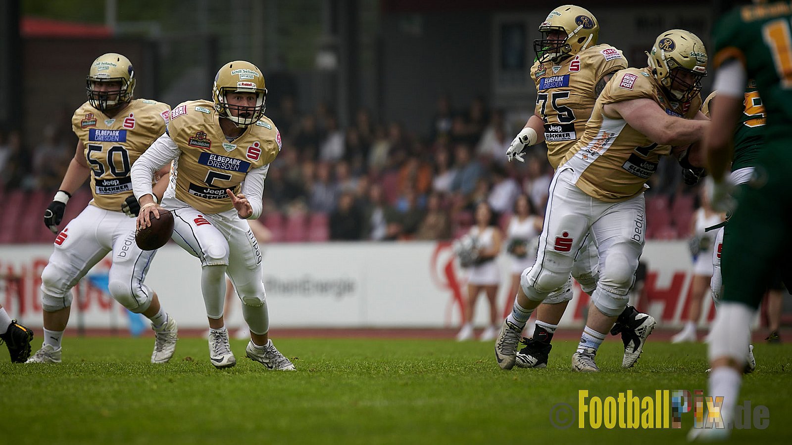 German Football League 2021 Cologne Crocodiles vs. Dresden Monarchs im Südstadion, Vorgebirgstraße 76, 50969 Köln, Punkte Endstand 48 : 41.
[Bildnummer: 2021-06-05_0190] - CologneCrocodilesVsDresdenMonarchs