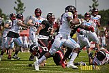 GFL2 Season 2021 Düsseldorf Panther vs. Solingen Paladins am 26.06.2021 im Stadion VfL Benrath, Karl-Hohmann-Straße 70, 40597 Düsseldorf, Punkte Endstand 13 : 00.
[Bildnummer: 2021-06-26_0058] - DPantherVsSolingenPaladins