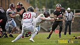 GFL2 Season 2021 Düsseldorf Panther vs. Solingen Paladins am 26.06.2021 im Stadion VfL Benrath, Karl-Hohmann-Straße 70, 40597 Düsseldorf, Punkte Endstand 13 : 00.
[Bildnummer: 2021-06-26_0348] - DPantherVsSolingenPaladins