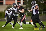 GFL2 Season 2021 Düsseldorf Panther vs. Langenfeld Longhorns am 7.08.2021 im Stadion VfL Benrath, Karl-Hohmann-Straße 70, 40597 Düsseldorf, Punkte Endstand 17 : 0.
[Bildnummer: 2021-08-07_0197]Düsseldorf Panther vs. Langenfeld Longhorns am 7.08.2021 - DPantherVsLangenfeldLonghorns