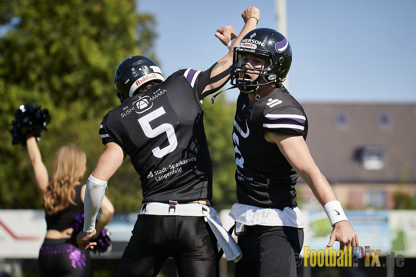 GFL2 Season 2021 Langenfeld Longhorns vs. Assindia Cardinals am 14.08.2021 im Jahnstadion, Jahnstr.4, 40764 Langenfeld. Punkte Endstand 42 : 12 (2:6/14:0/13:6/13:0)
[Bildnummer: 2021-08-14_0090] - LangenfeldLonghornsVsAssindiaCardinals