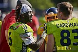 GFL2 Season 2021 Langenfeld Longhorns vs. Assindia Cardinals am 14.08.2021 im Jahnstadion, Jahnstr.4, 40764 Langenfeld. Punkte Endstand 42 : 12 (2:6/14:0/13:6/13:0)
[Bildnummer: 2021-08-14_0170] - LangenfeldLonghornsVsAssindiaCardinals