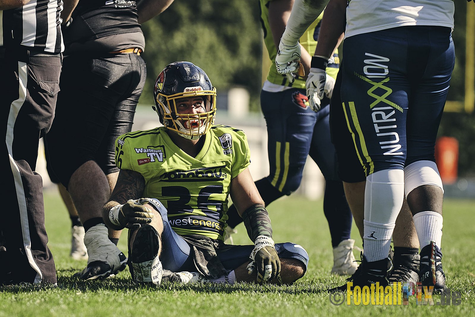 GFL2 Season 2021 Langenfeld Longhorns vs. Assindia Cardinals am 14.08.2021 im Jahnstadion, Jahnstr.4, 40764 Langenfeld. Punkte Endstand 42 : 12 (2:6/14:0/13:6/13:0)
[Bildnummer: 2021-08-14_0228] - LangenfeldLonghornsVsAssindiaCardinals