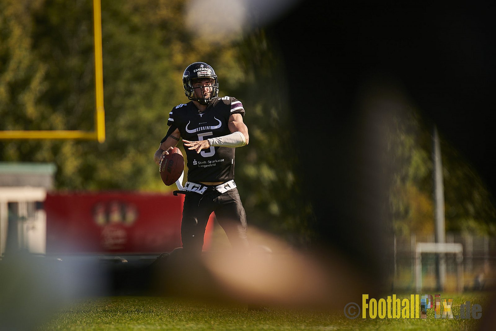 GFL2 Season 2021 Langenfeld Longhorns vs. Assindia Cardinals am 14.08.2021 im Jahnstadion, Jahnstr.4, 40764 Langenfeld. Punkte Endstand 42 : 12 (2:6/14:0/13:6/13:0)
[Bildnummer: 2021-08-14_0268] - LangenfeldLonghornsVsAssindiaCardinals