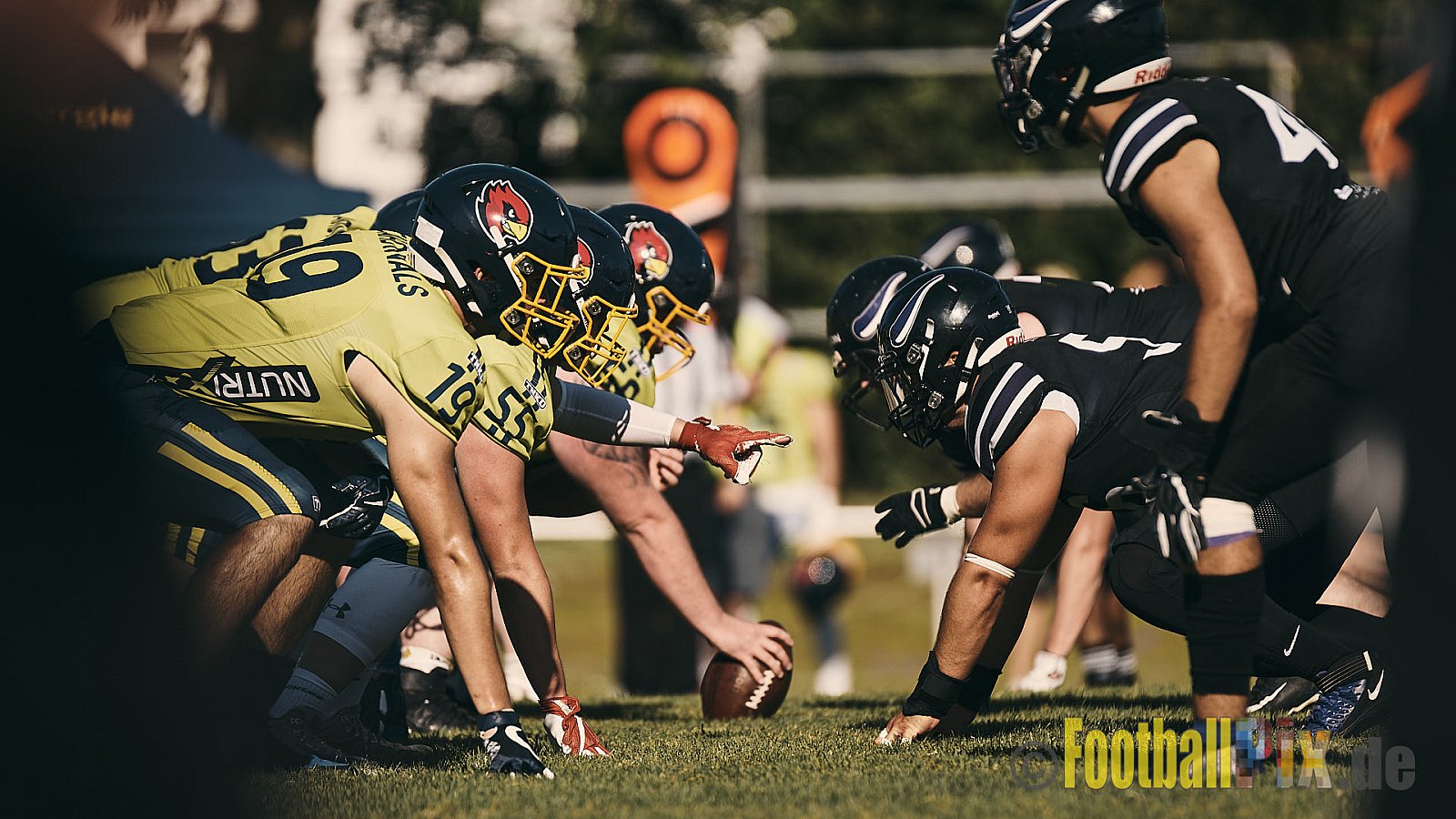 GFL2 Season 2021 Langenfeld Longhorns vs. Assindia Cardinals am 14.08.2021 im Jahnstadion, Jahnstr.4, 40764 Langenfeld. Punkte Endstand 42 : 12 (2:6/14:0/13:6/13:0)
[Bildnummer: 2021-08-14_0324] - LangenfeldLonghornsVsAssindiaCardinals