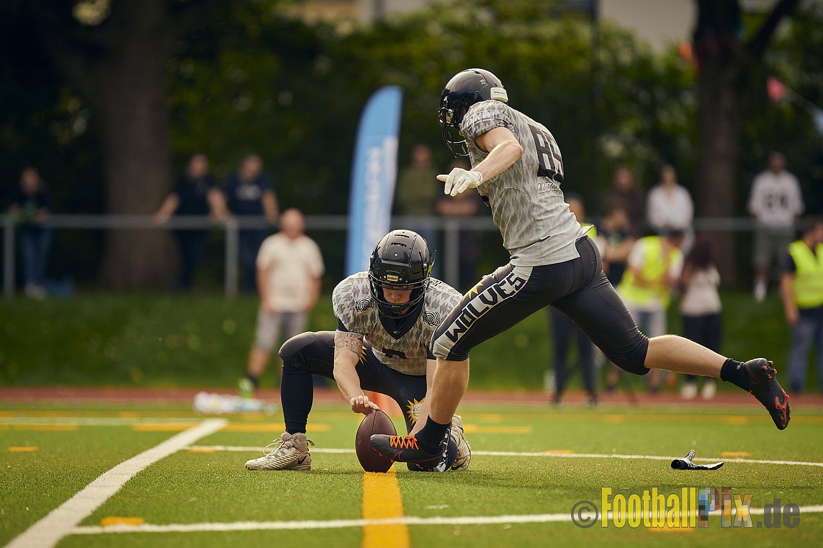 AFCV NRW Landesliga Season 2021 Herne Black Barons vs. Minden Wolves am 26.09.2021 im Stadion Horststadion, Gartenstraße 12-16, 44625 Herne, Punkte Endstand 03 : 27.
[Bildnummer: 2021-09-26_0127] - HerneBlackBaronsVsMindenWolves