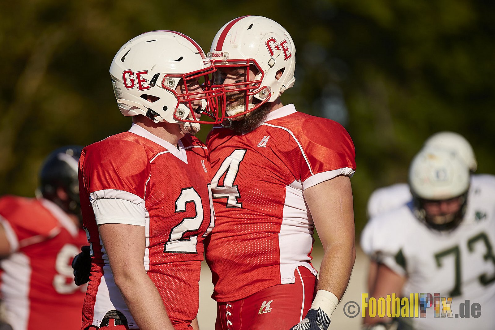 AFCV NRW Regionalliga Season 2021 Gelsenkirchen Devils vs. Bielefeld Bulldogs am 9.10.2021 im Fürstenbergstadion, Fischerstraße 35, 45899 Gelsenkirchen-Horst, Punkte Endstand 0 : 42.
[Bildnummer: 2021-10-09_0239] - GelsenkirchenDevilsVsBielefeldBulldogs